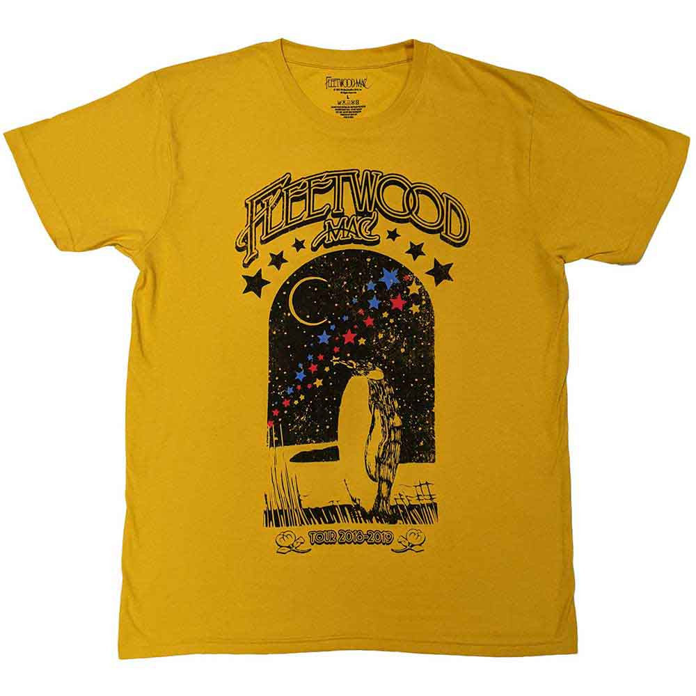 Fleetwood: Tour 2018 - 2019 Penguin Mac Unisex T-Shirt (Yellow)