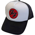 Foo Fighters: FF Logo Unisex Mesh Back Cap (Black & White)