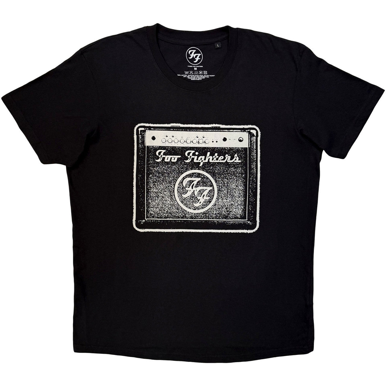 Foo Fighters: Amp Unisex Premium Carbon T-Shirt (Black)