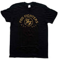 Foo Fighters Unisex T-Shirt: Arched Stars (Black)