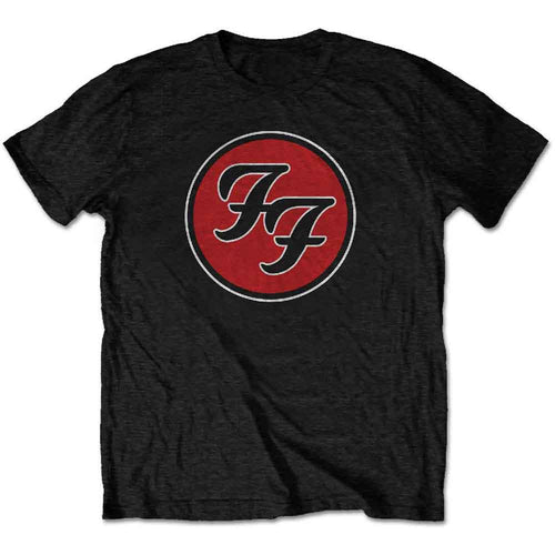 Foo Fighters FF Logo T-Shirt Black Official Licensed Unisex Tee