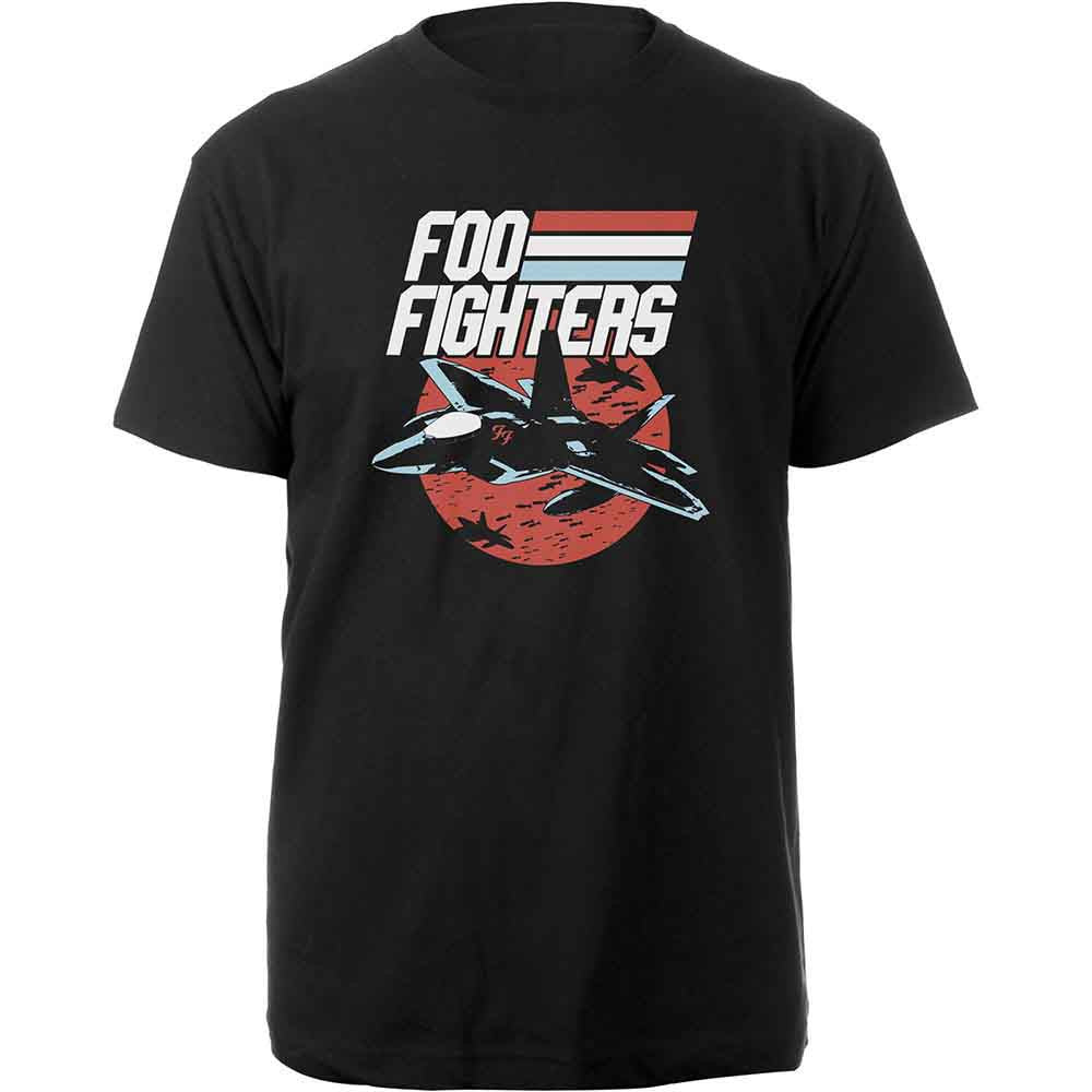 Unisex T-Shirt Foo Fighters Jets (Black)