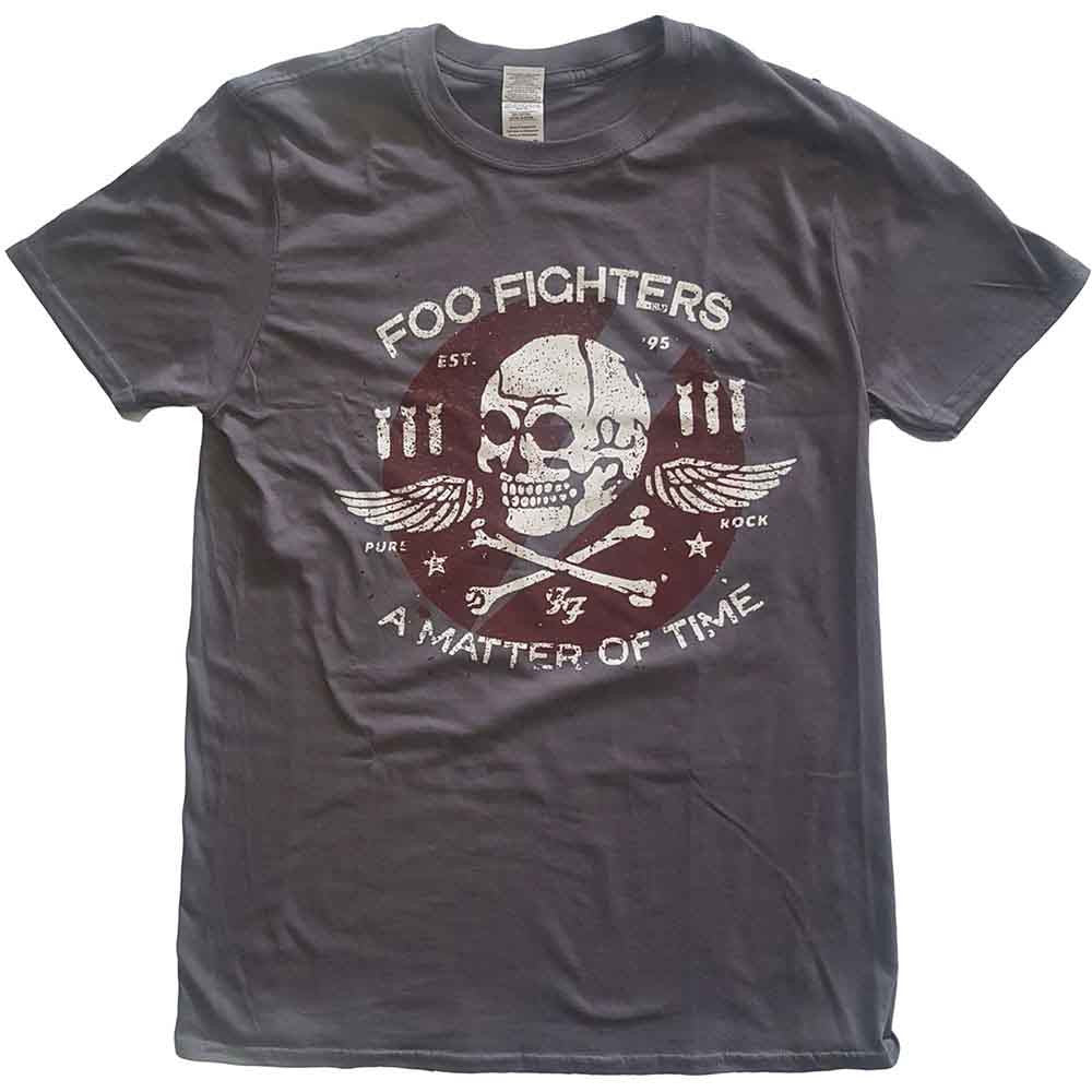 Unisex T-Shirt Foo Fighters Matter of Time (Charcoal Grey)
