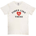 Foo Fighters: Times Like These Unisex T-Shirt (White)