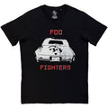 Foo Fighters: White Limo Unisex T-Shirt (Black)