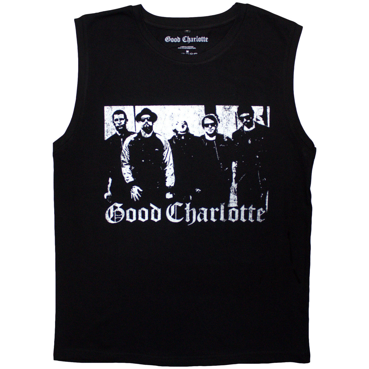 Good Charlotte Unisex Tank T-Shirt: Band Photo (Black)