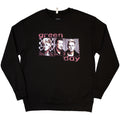 Green Day Unisex Sweatshirt: 80's Summer Photo (Black)