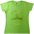 Green Day Ladies T-Shirt: All Stars (Green)