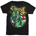 Ghost Unisex T-Shirt: Statue of Liberty (Black)
