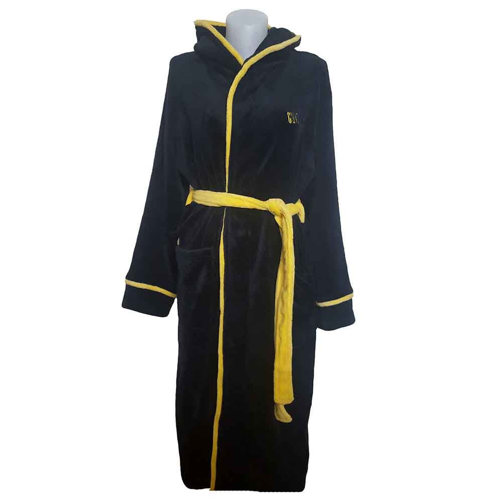 Guns N' Roses Unisex Bathrobe: Classic Logo (Black) (Back Print)