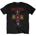 Guns N' Roses Unisex T-Shirt: Vintage Cross (Black)