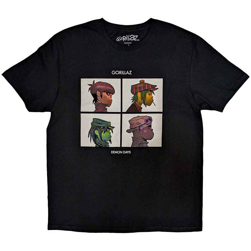 Gorillaz Kids T-Shirt: Demon Days (Black)