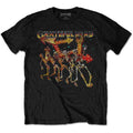 Grateful Dead Unisex T-Shirt: Truckin' Skellies Vintage (Black)