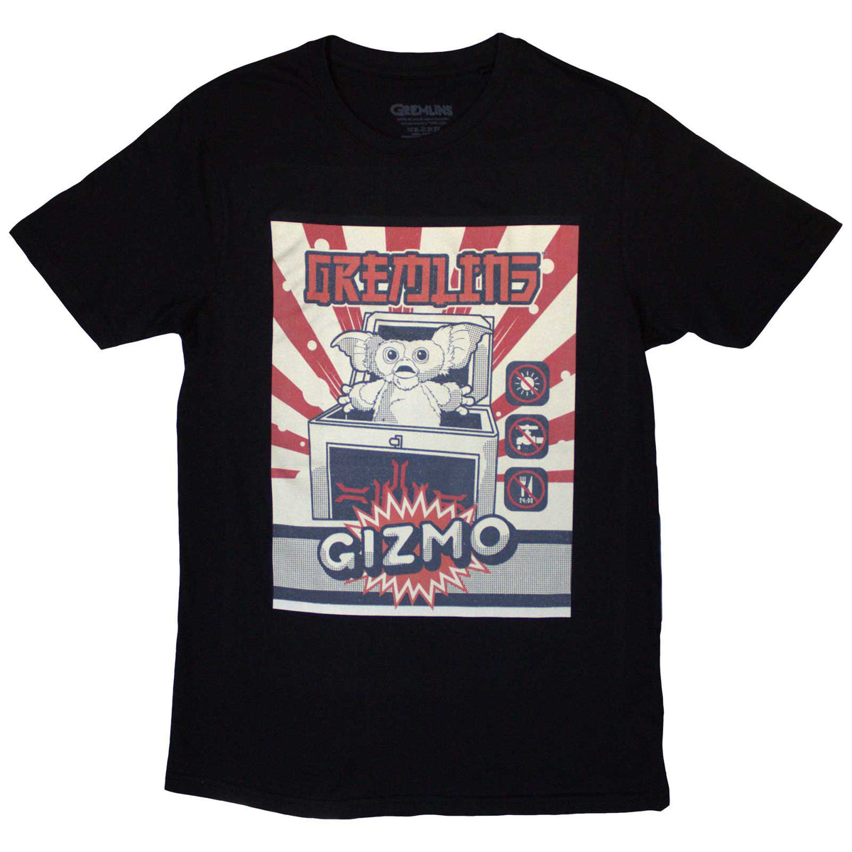 Gremlins Unisex T-Shirt: Gizmo Japanese Advert (Black)