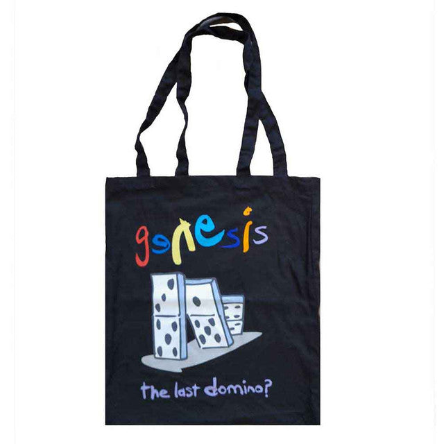 Genesis: The Last Domino? Cotton Tote Bag (Black) (Ex-Tour)