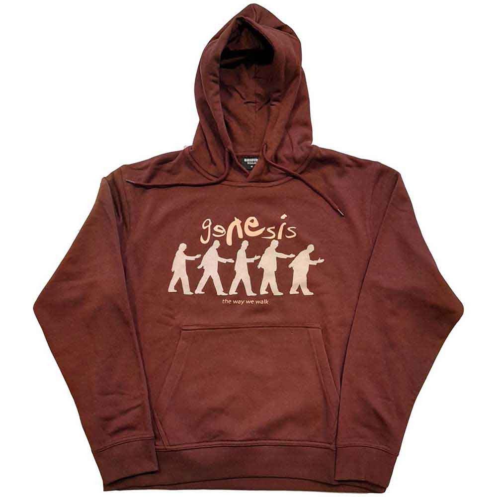 Genesis: The Way We Walk Unisex Pullover Hoodie (Brown)