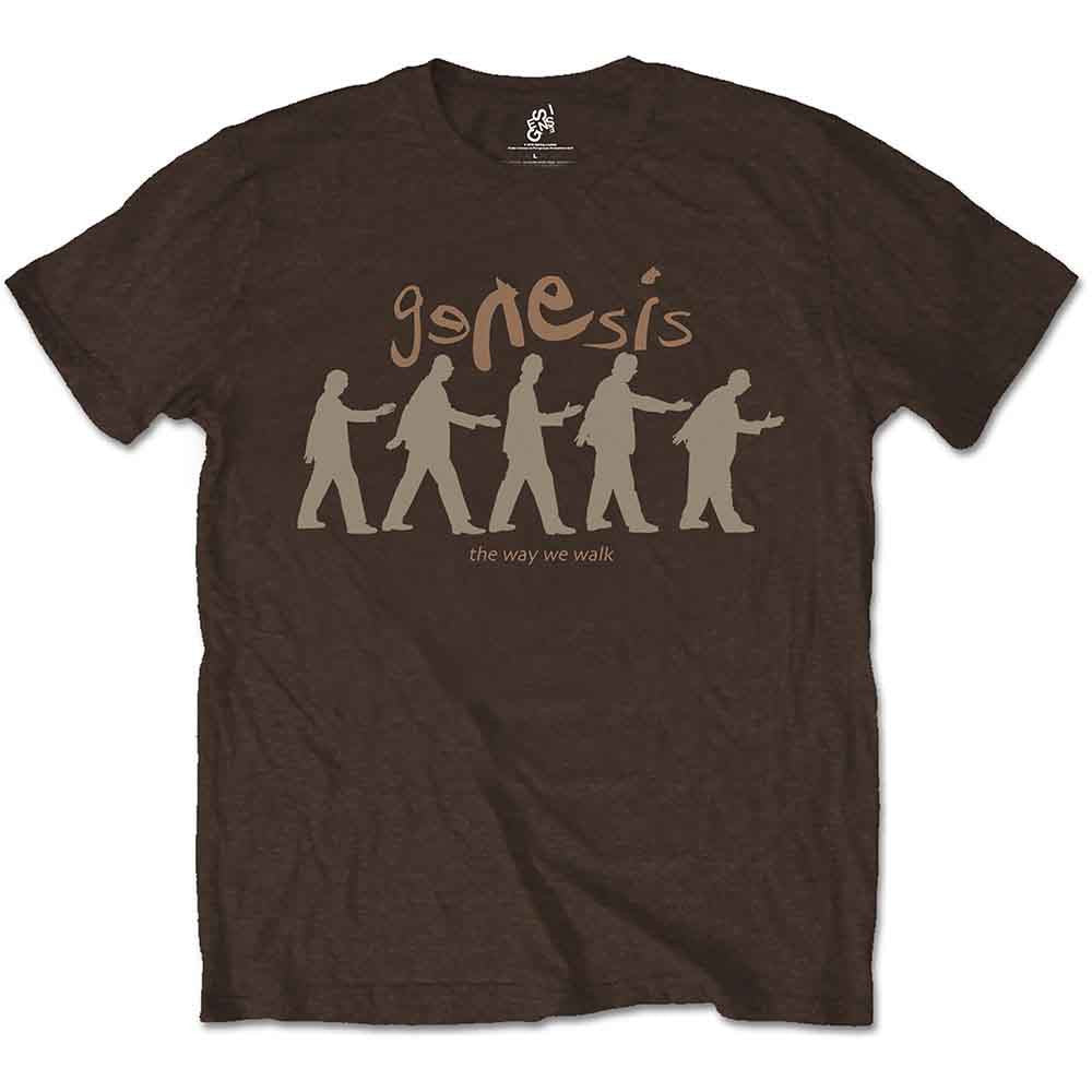 Genesis: The Way We Walk Unisex T-Shirt (Dark Chocolate Brown)
