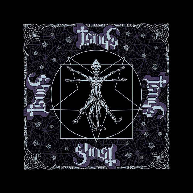 Ghost: Vitruvian Ghost Unisex Bandana (Black)