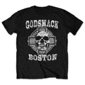 Godsmack: Boston Skull Unisex T-Shirt (Black)
