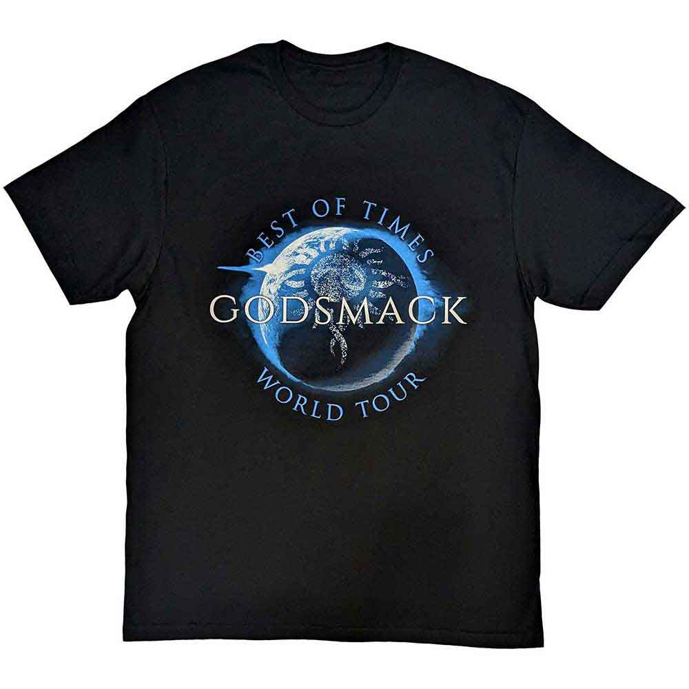 Godsmack: Lighting Up The Sky World Tour Unisex T-Shirt (Black)