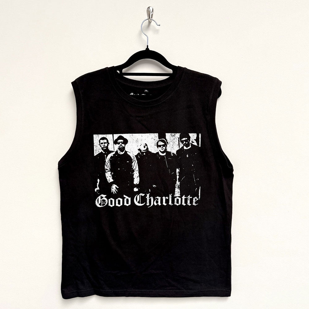 Good Charlotte: Band Photo Unisex Tank T-Shirt (Black)