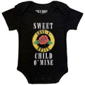 Guns N' Roses: Child O' Mine Rose Kids Baby Grow (Black)