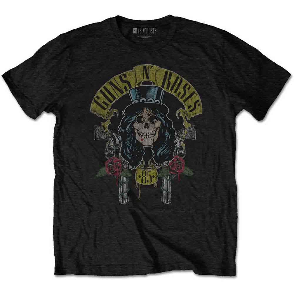 Guns N' Roses: Slash 85 Unisex T-Shirt (Black)
