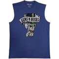 Guns N' Roses: Top Hat & Tongue Unisex Tank T-Shirt (Purple)