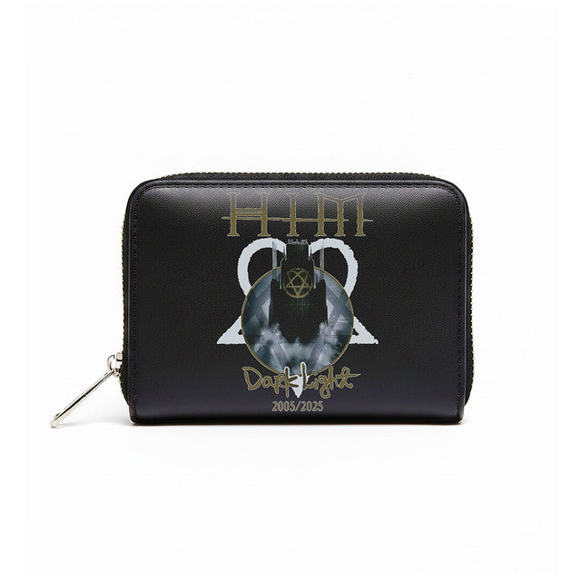 HIM: Dark Light Zip Top Purse (Black)