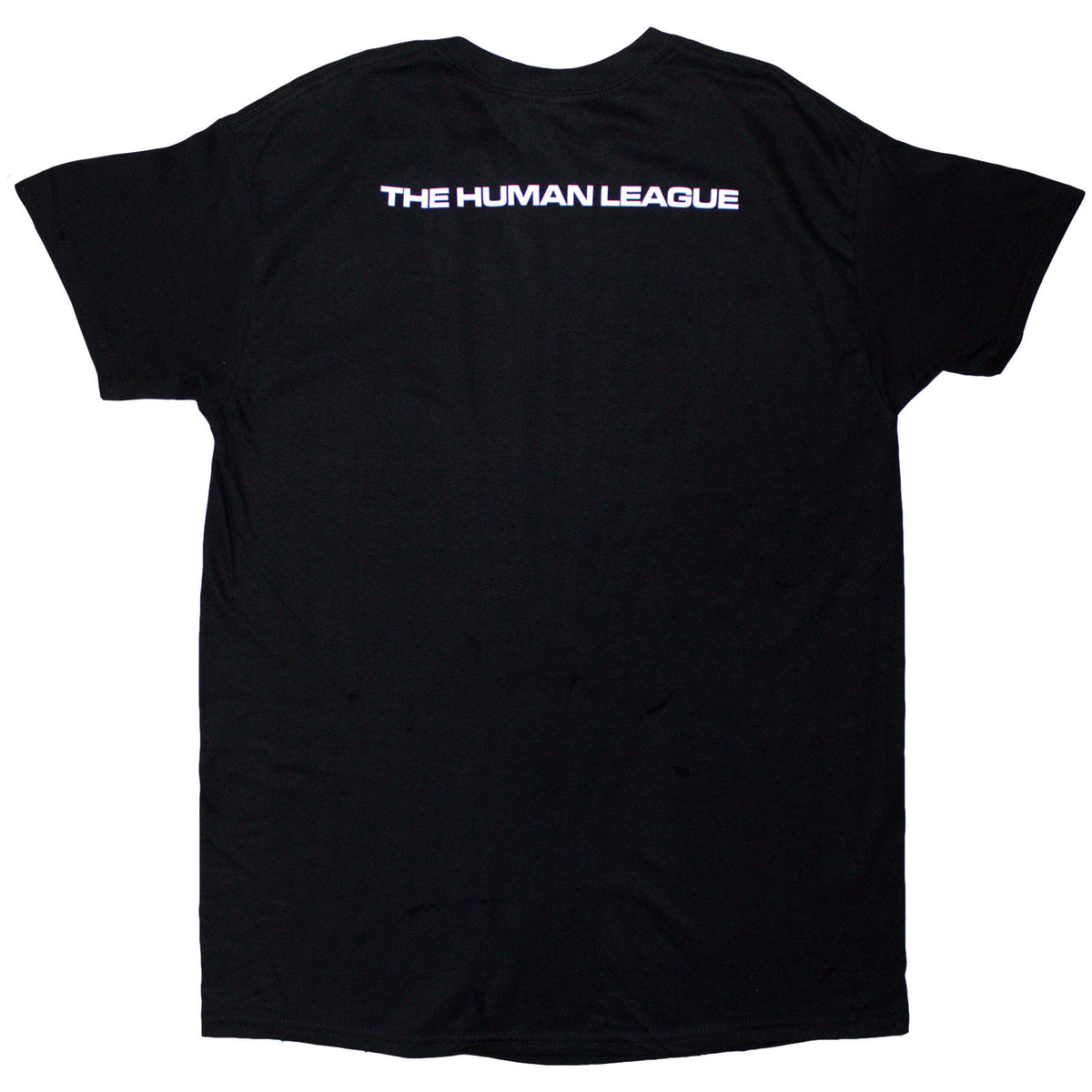 The Human League Unisex T-Shirt: Soundtrack To A Generation (Black) (Back Print & Ex-Tour)