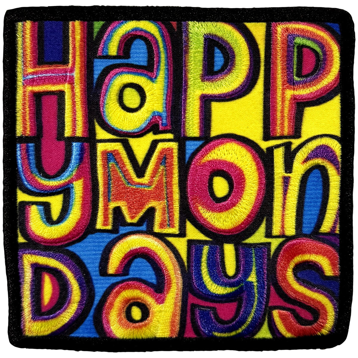 Happy Mondays Woven Patch: Greatest Hits