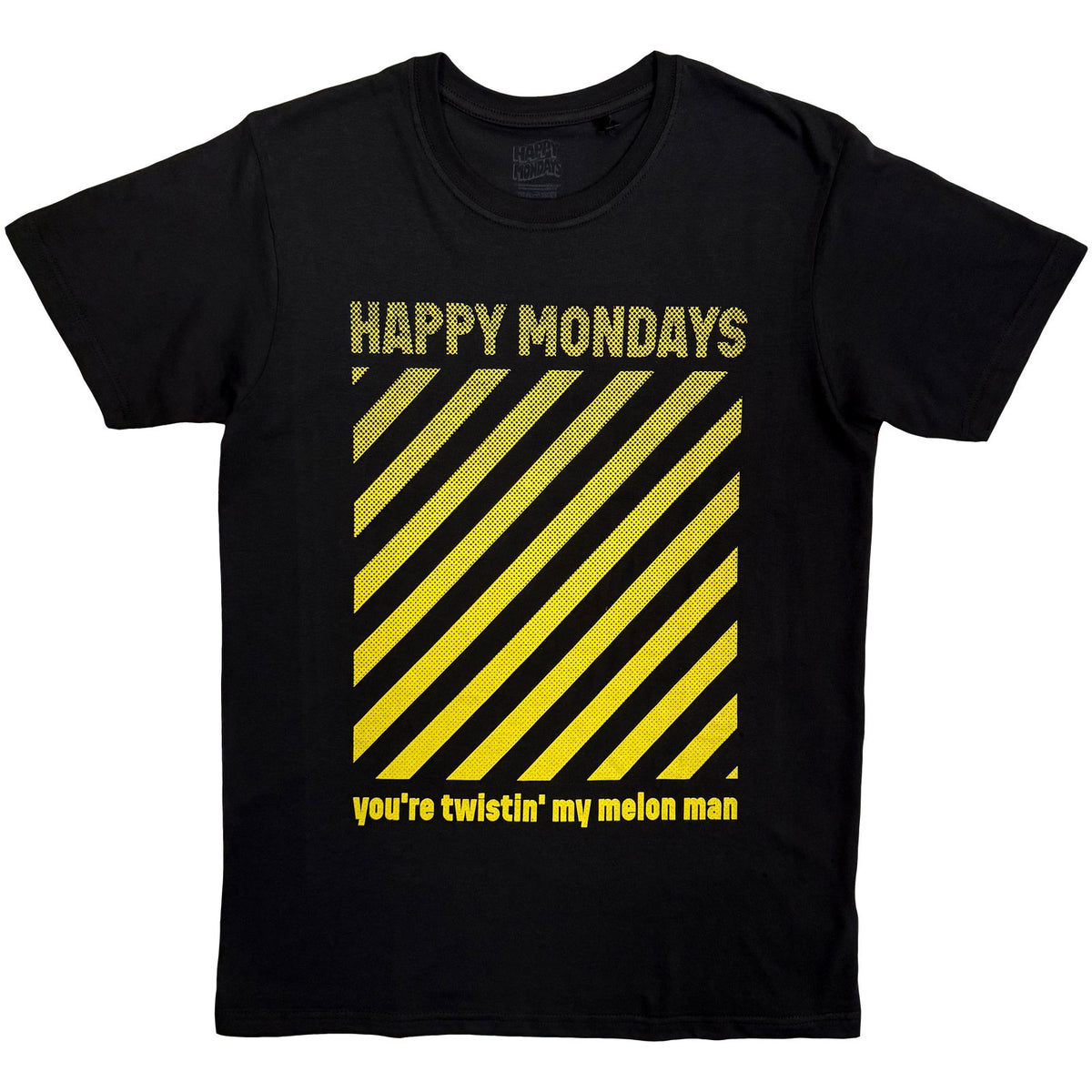 Happy Mondays Unisex T-Shirt: You're Twistin' My Melon Man (Black)