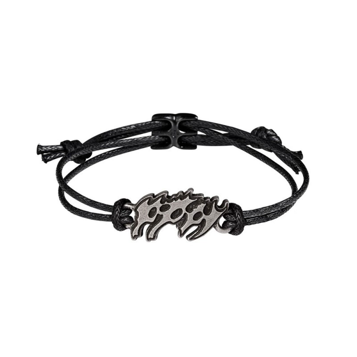 Poppy Corded Wrist Strap: Logo