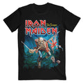 Iron Maiden Unisex T-Shirt: Trooper Eddie Large Eyes (Black)