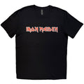 Iron Maiden Unisex T-Shirt: Logo (Black)