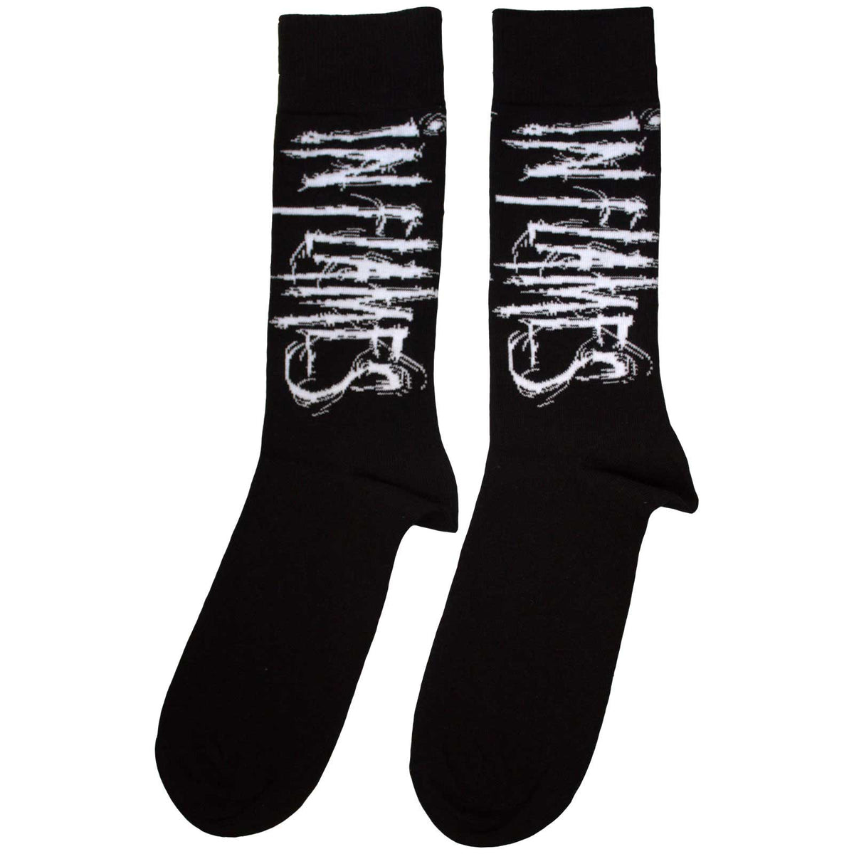 In Flames Unisex Ankle Socks: Logo (Black)