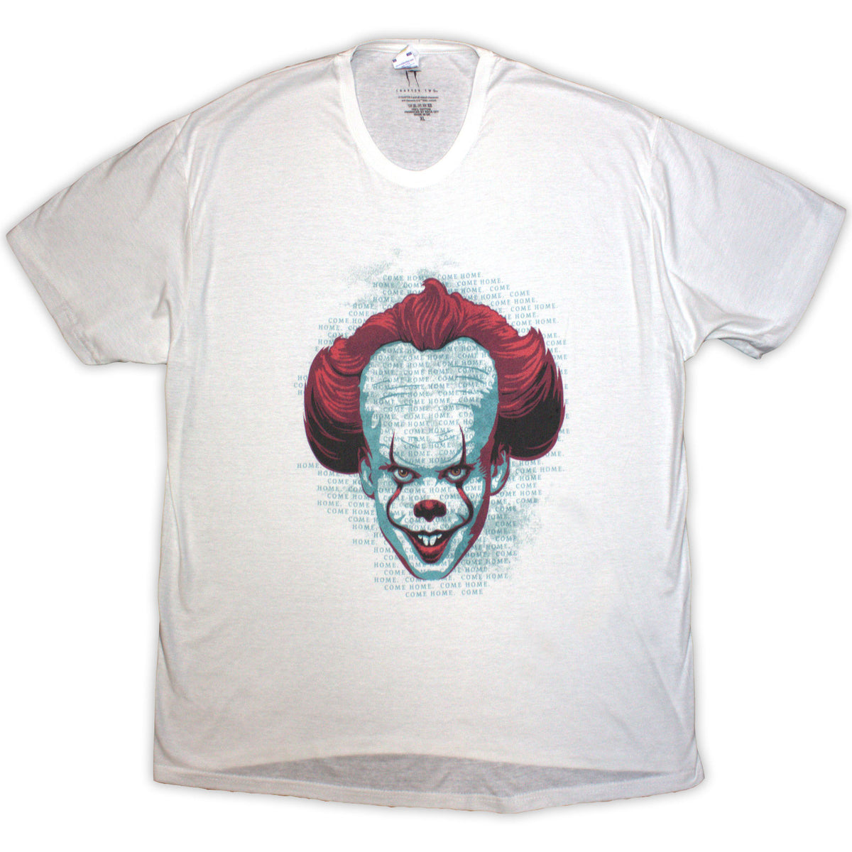 IT Unisex T-Shirt: Pennywise Come Home (White)