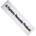Joy Division Standard Patch: Factory Records