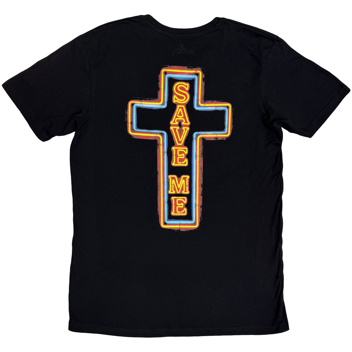 Jelly Roll Unisex T-Shirt: Save Me Neon (Black) (Back Print)