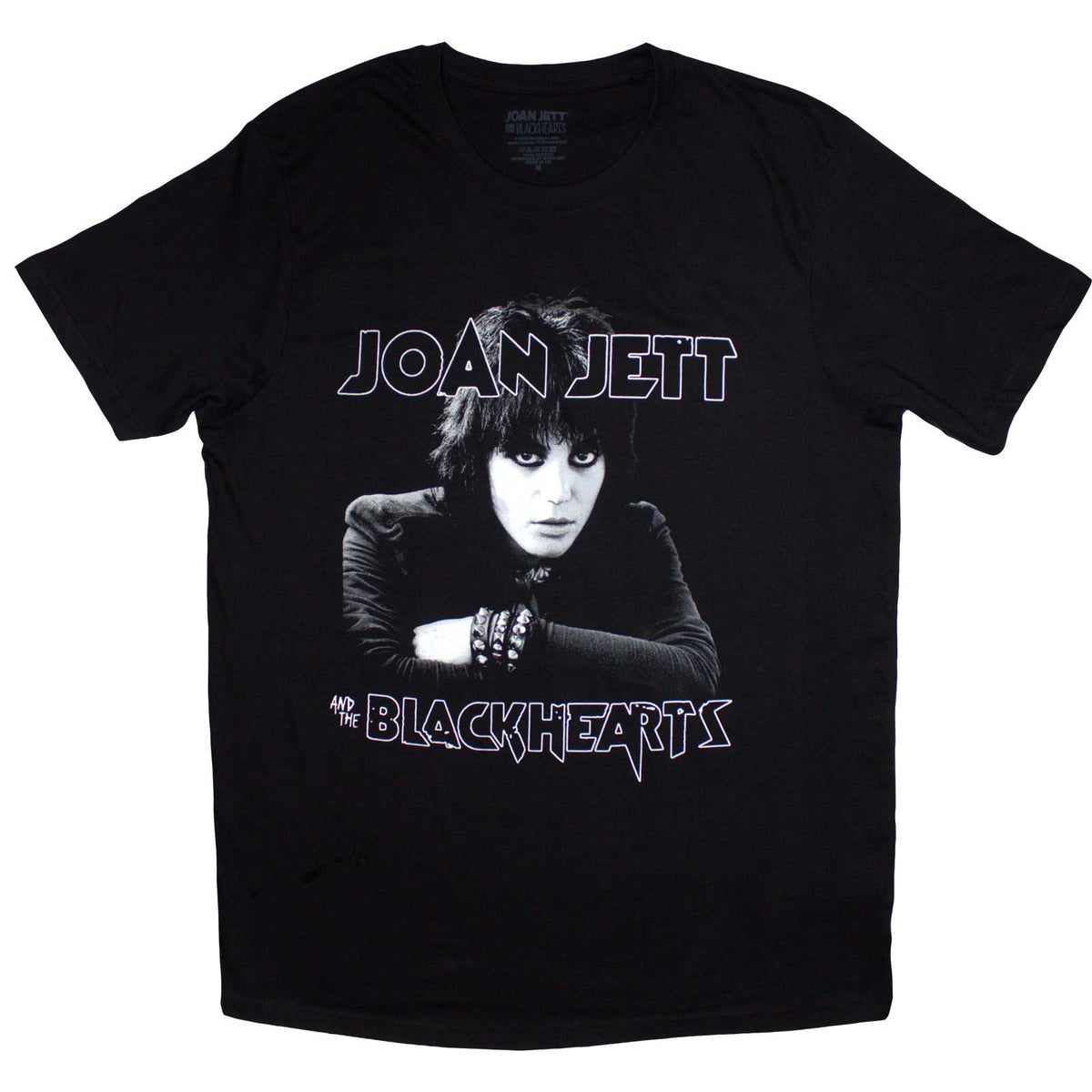 Joan Jett & The Blackhearts Unisex T-Shirt: Photo (Black)
