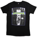 DC Comics Unisex T-Shirt: Joker Hahaha Eyes (Black)