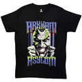 DC Comics Unisex T-Shirt: Joker Arkham Asylum (Black)