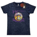 Jimi Hendrix Unisex T-Shirt: Experienced (Navy Blue) (Wash Collection)