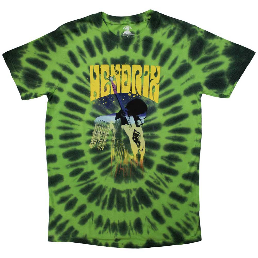 Jimi Hendrix Unisex T-Shirt: Electric Ladyland (Red) (Wash Collection)