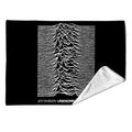 Joy Division: Unknown Pleasures Sherpa Fleece Blanket (Black)
