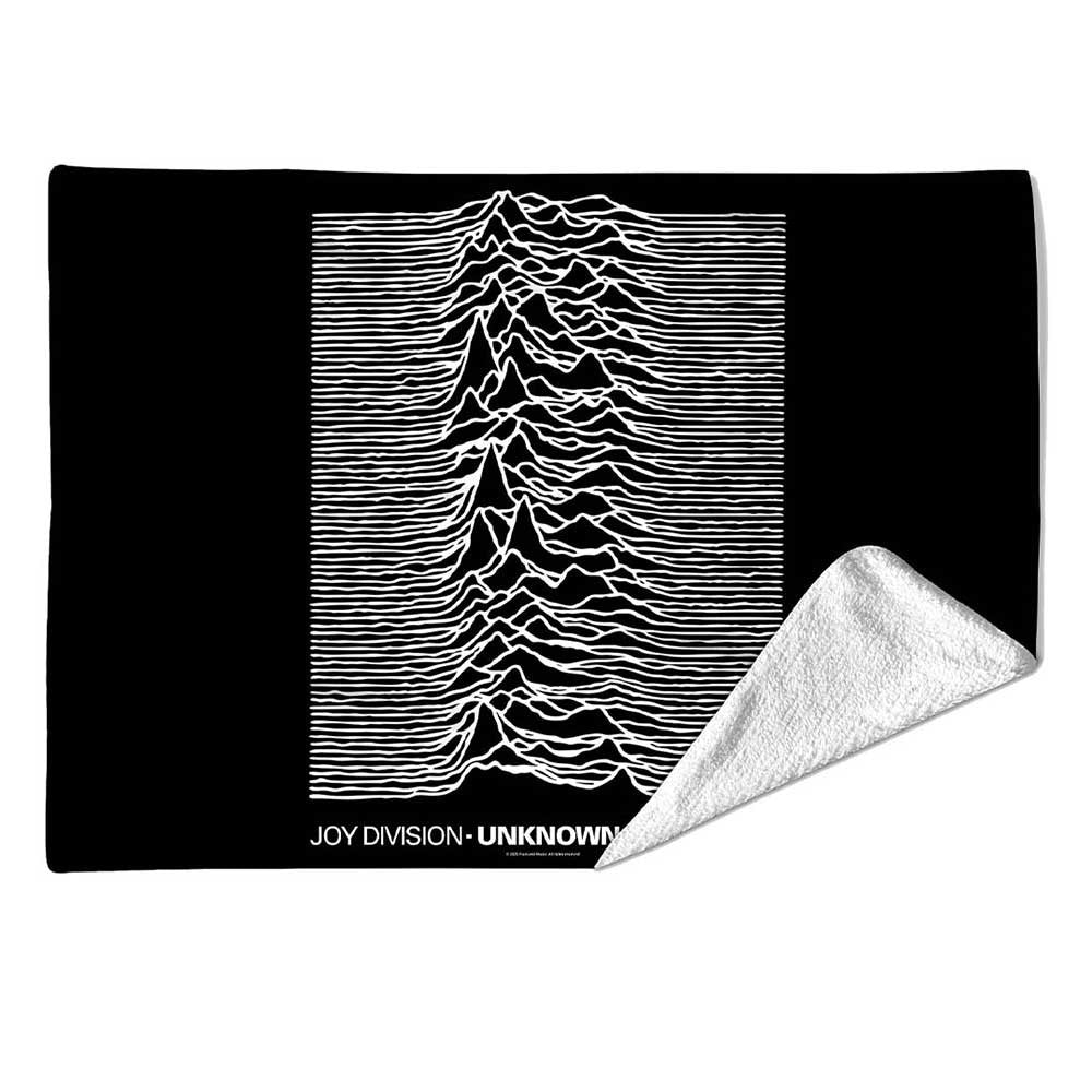 Joy Division: Unknown Pleasures Sherpa Fleece Blanket (Black)