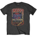 KISS Unisex T-Shirt: Destroyer Tour '78 (Charcoal Grey)