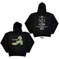 Korn Unisex Pullover Hoodie: Issues Tracklist (Black) (Back Print)