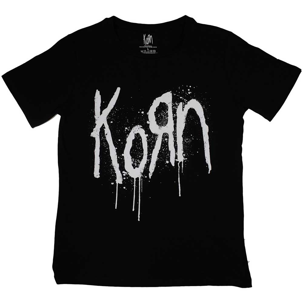 Korn Ladies T-Shirt: Still A Freak (Black) (Back Print)