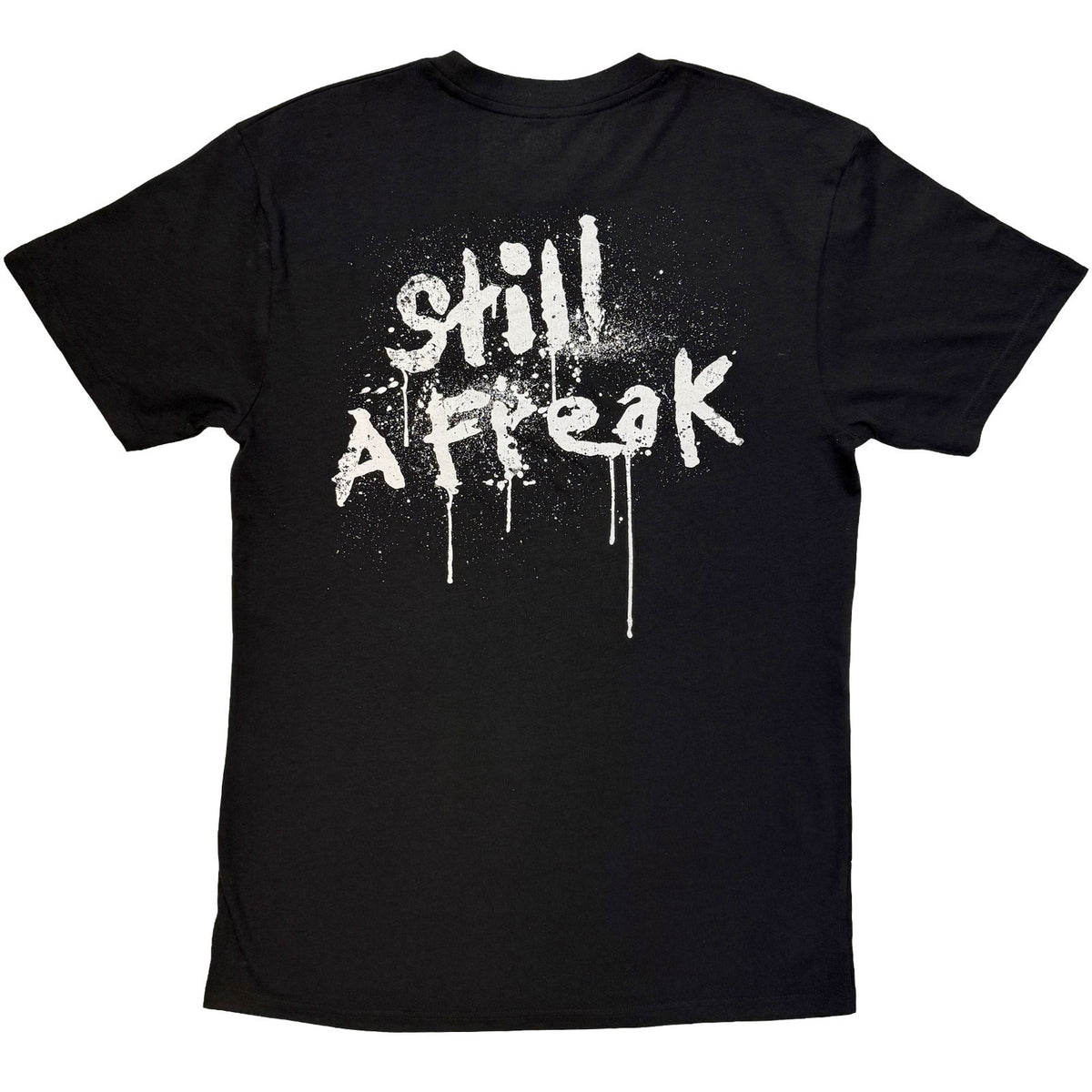 Korn Unisex T-Shirt: Still A Freak (Black) (Back Print)